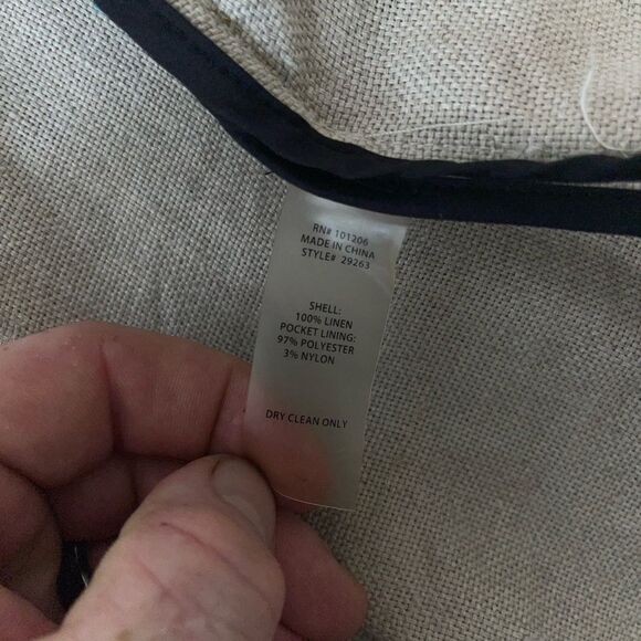 Soft surroundings Avalon linen vest - Picture 13 of 14